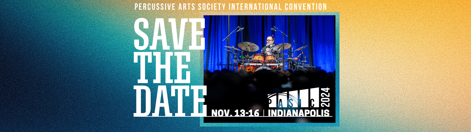Save the date for PASIC 2024 in Indianapolis from November 13-16. This image features Horacio "El Negro" Hernandez from 2023.