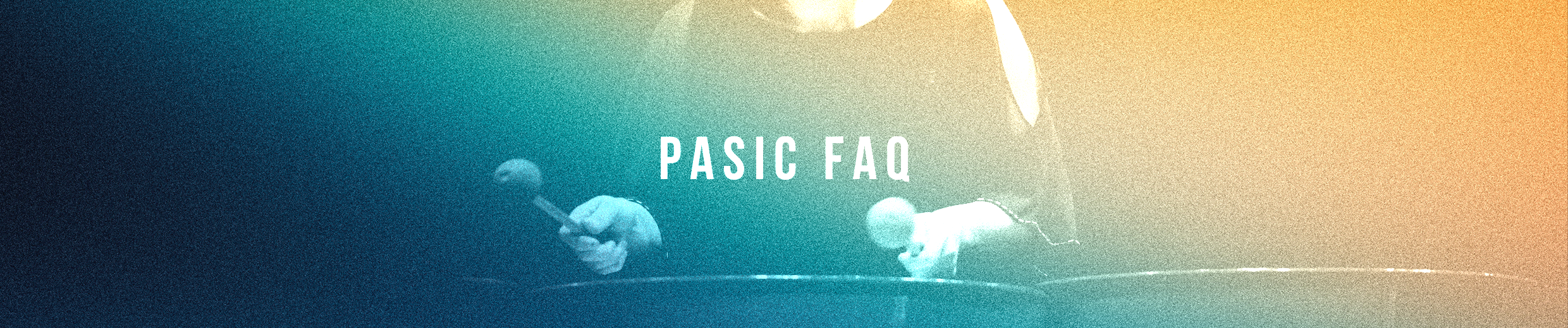 PASIC FAQ header image