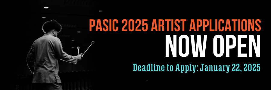 Image saying PASIC 2025 Artist Applications Now Open 