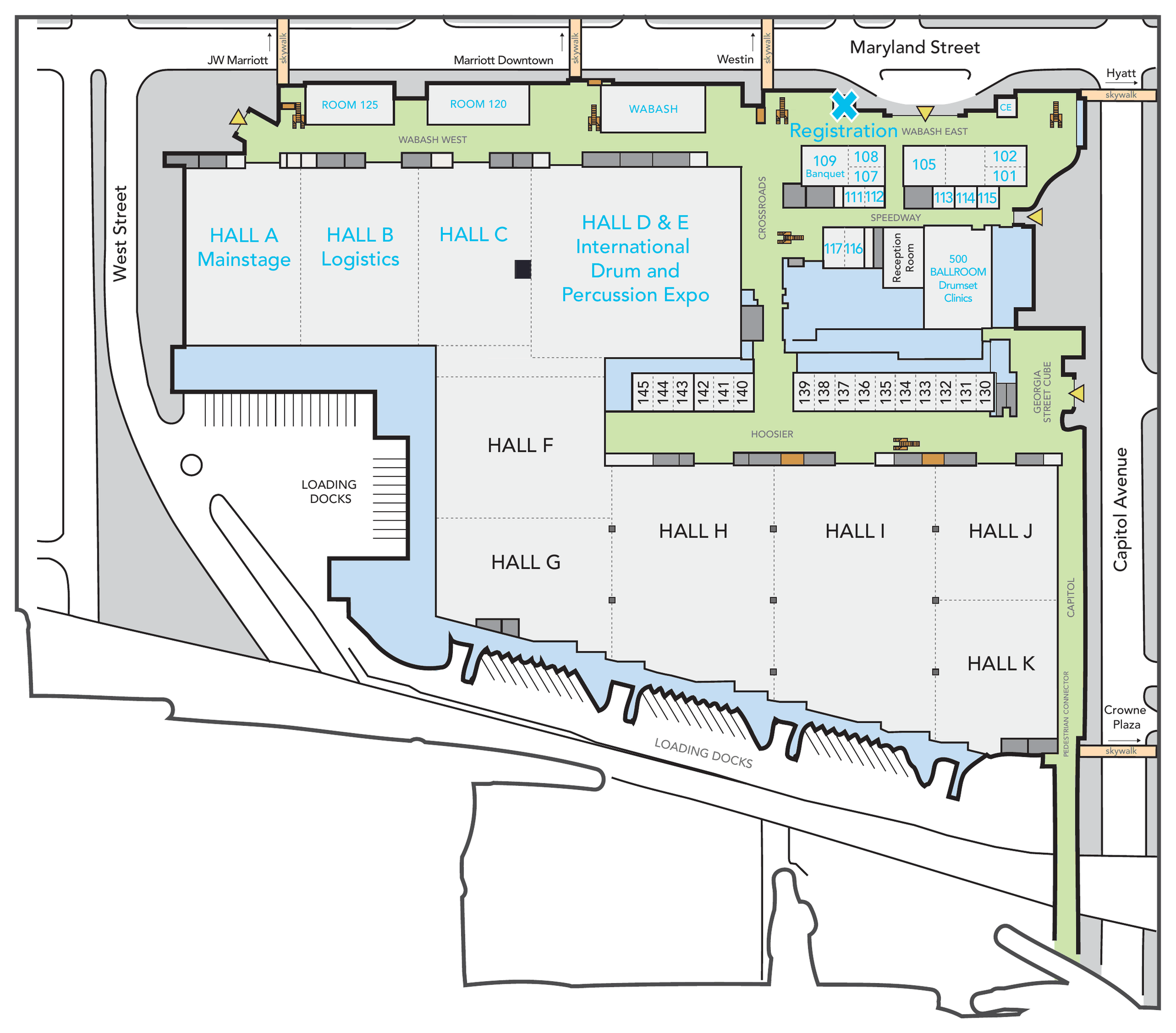 CC Level 1 floor plan