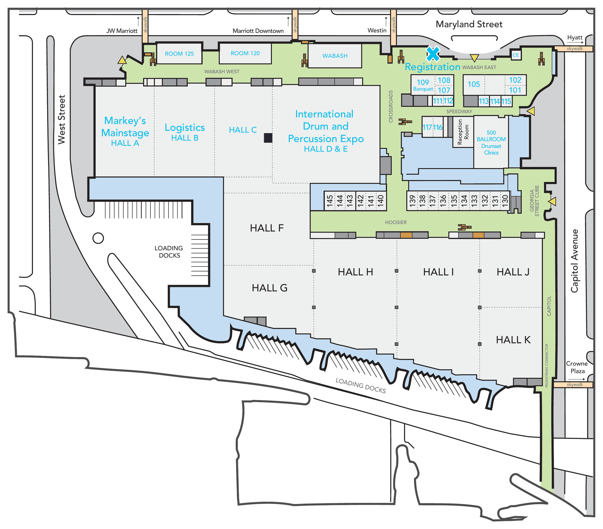 CC Level 1 floor plan