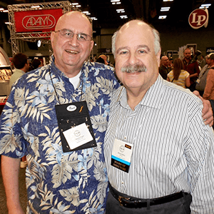 Harvey Vogel and Michael Balter at PASIC 2012 in Austin, Texas