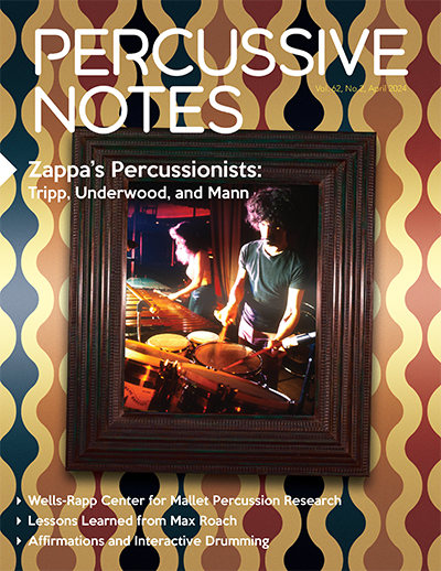 April 2024 Percussive Notes Cover