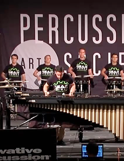The Cavaliers Percussion Section – PASIC 2013