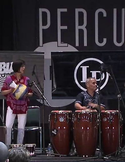 Co-Tim-Bó Percussion Group (Victor Rendón, Wilson “Chembo” Corniel, Cascadú, Yasuyo Kimura) – PASIC 2014
