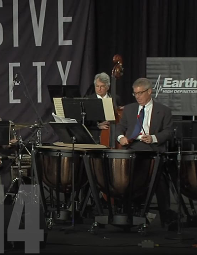 Johnny H. & The Prisoners of Swing (Jonathan Haas, jazz timpanist and Ian Finked, Xylophonist) – PASIC 2014