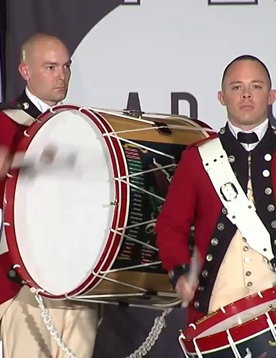 The U.S. Army Old Guard Fife and Drum Corps and Her Majesty’s Royal Marines Corps of Drums – PASIC 2015