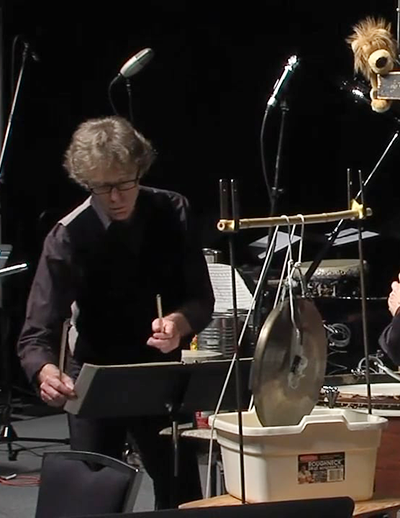 Percussion Group Cincinnati with red fish blue fish, Steven Schick, and Benjamin Toth – PASIC 2012