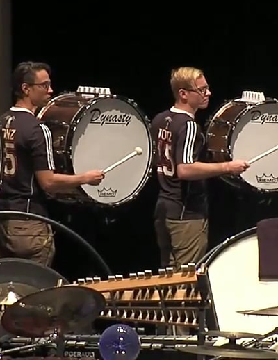 The Santa Clara Vanguard Front Ensemble and Battery with Paul Rennick – PASIC 2015