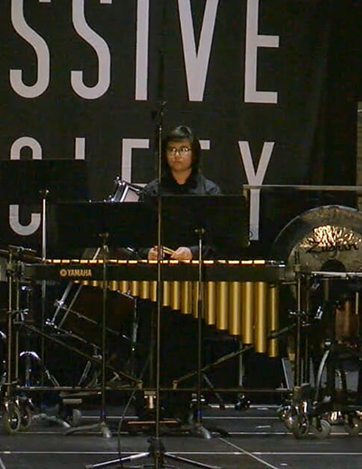 Wiley Middle School Percussion Ensemble, Emily Tannert, Director – PASIC 2016