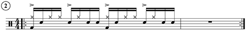 Nick Costa paradiddle example