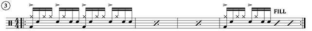Nick Costa Paradiddle example 3