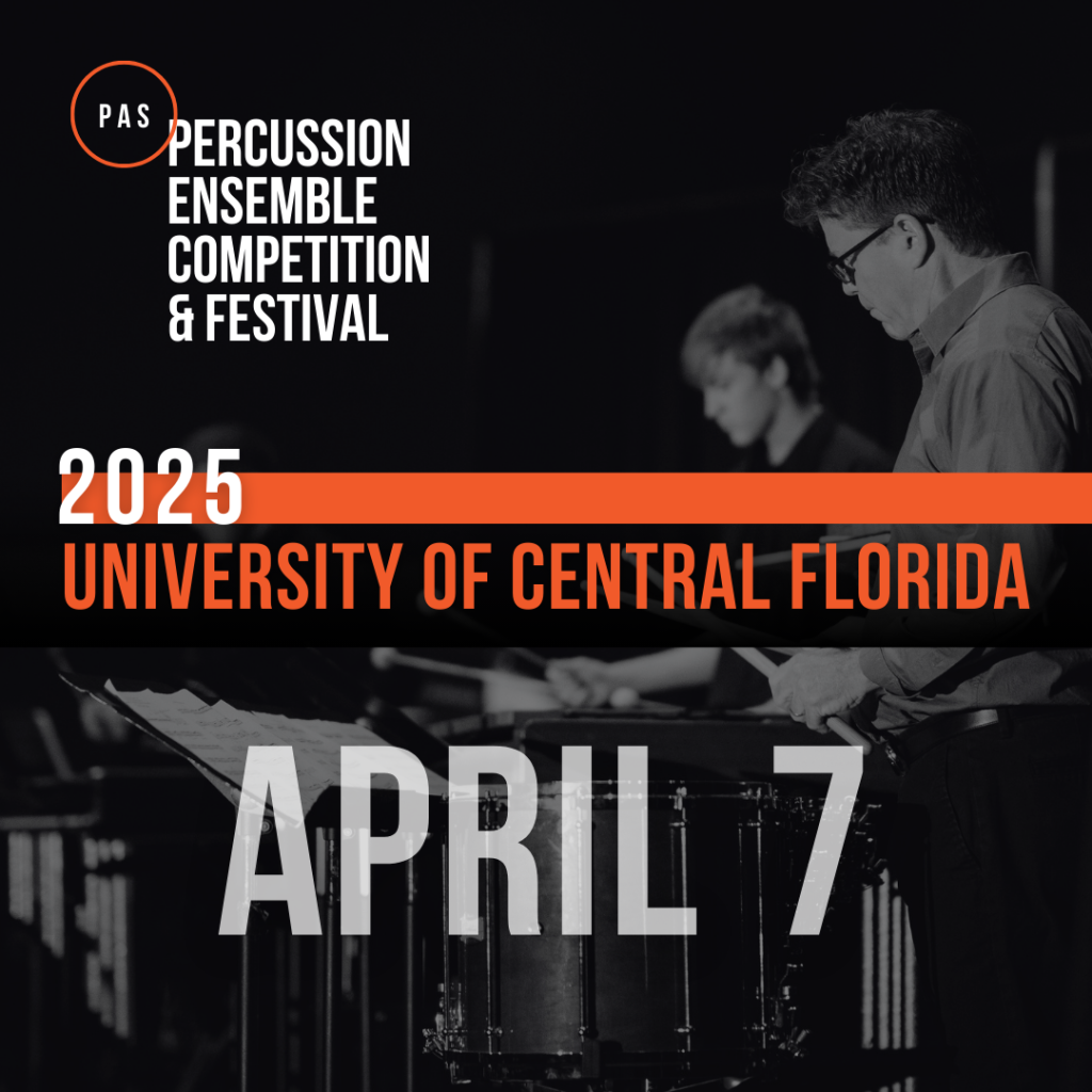 Percussion Ensemble Competition and Festival at University of Central Florida on April 7, 2025