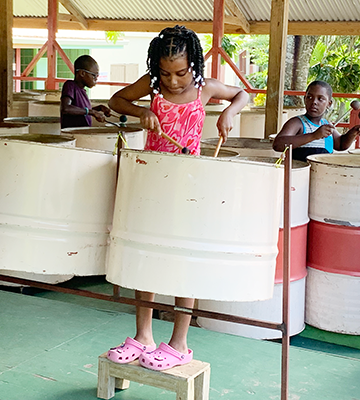 The Laborie Steelpan Workshop: The birth and growth of a new pan experience By Kenyon Williams