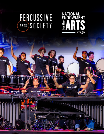 RCC performs at PASIC 2024 with logos of PAS and NEA above