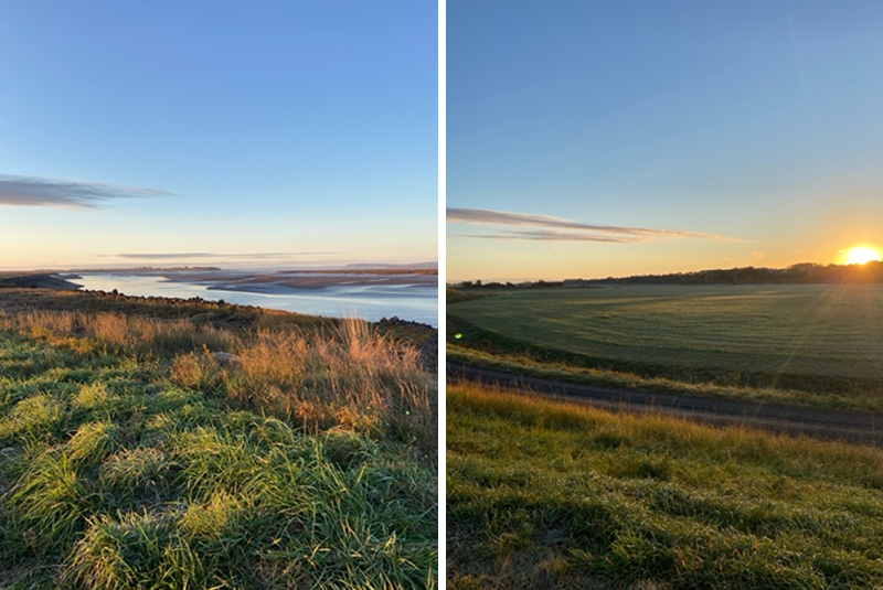 Minas Basin, Wolfville, Nova Scotia Photos: Kathy Armstrong