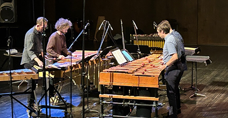 Architek Percussion Ensemble. Photo: Nadia Azar