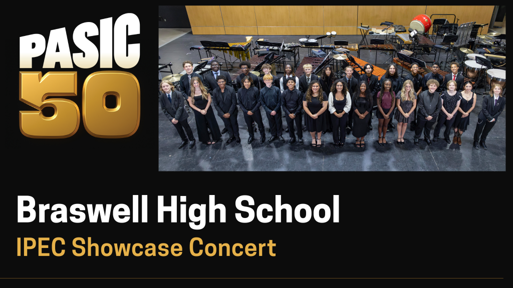 Braswell High School IPEC Showcase Concert at PASIC50