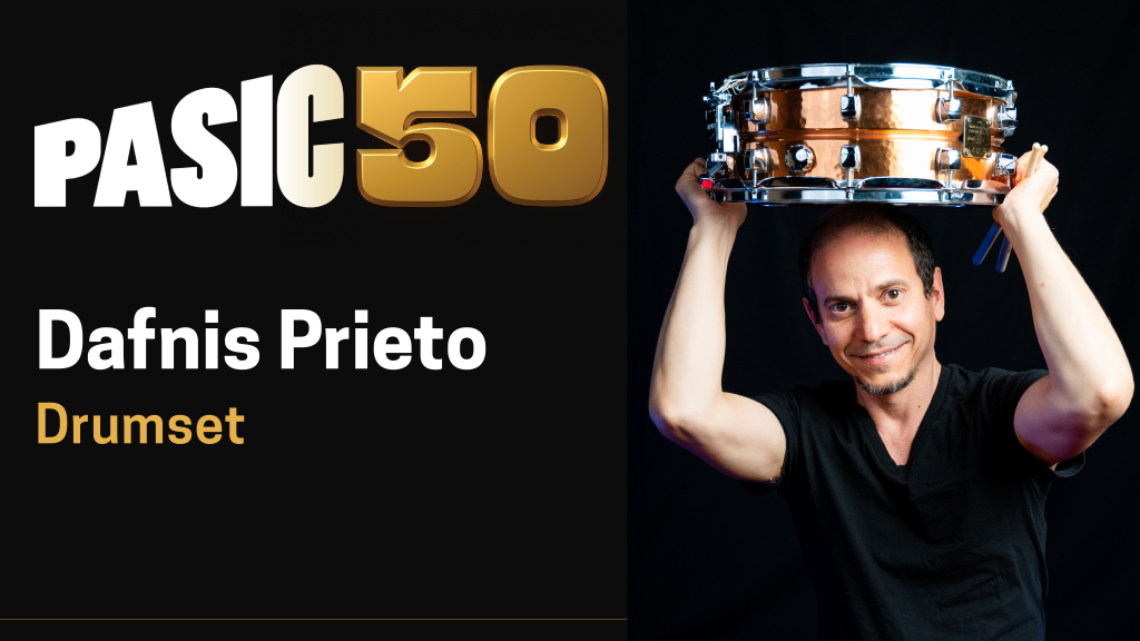 Dafnis Prieto at PASIC50 Clinic video