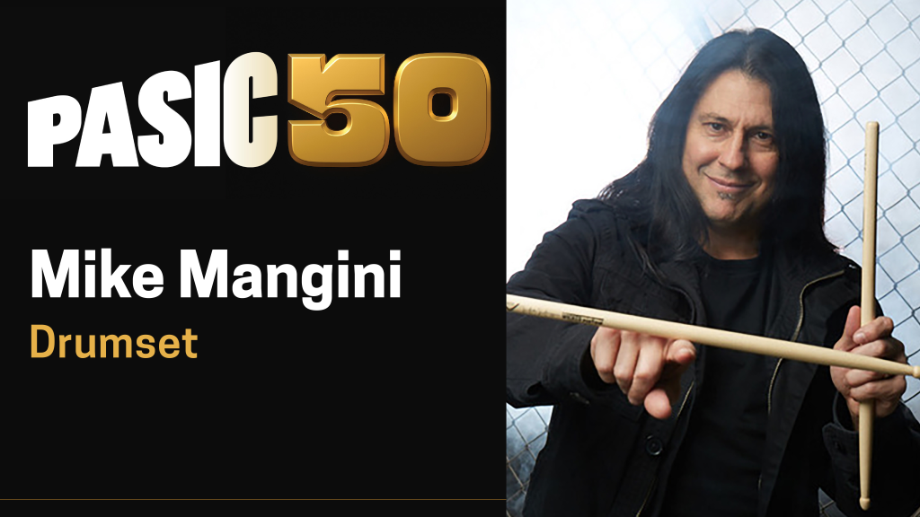 Mike Mangini at PASIC50 clinic video