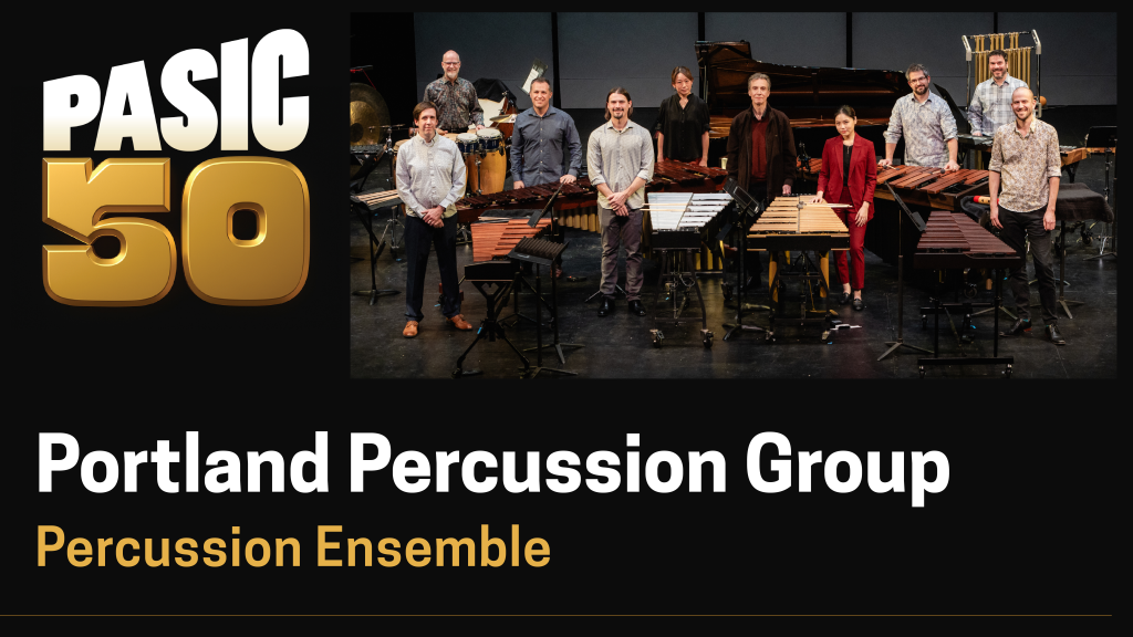 Portland Percussion Group at PASIC50 clinic video