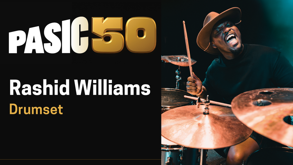 Rashid Williams at PASIC50 clinic video